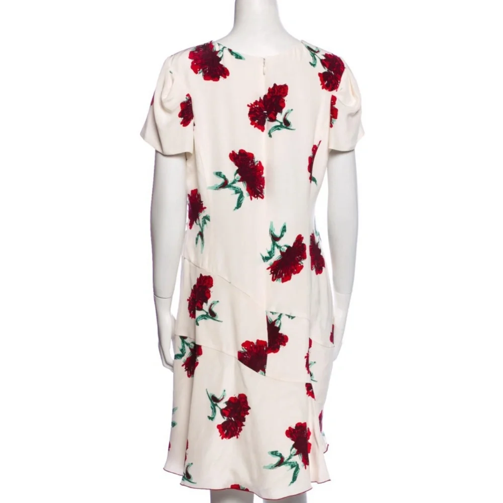 NWT Oscar de la renta floral silk dress - Picture 8 of 9